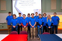 Finger Lakes Youth Apprenticeship Program BOCES signing day at GCC GDEDC 3-9-23