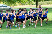 XC Batavia Boys and Girls at NorthHamption Park 9-17-24